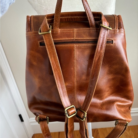 Genuine Leather Women’s Backpack - Picture 3 of 12